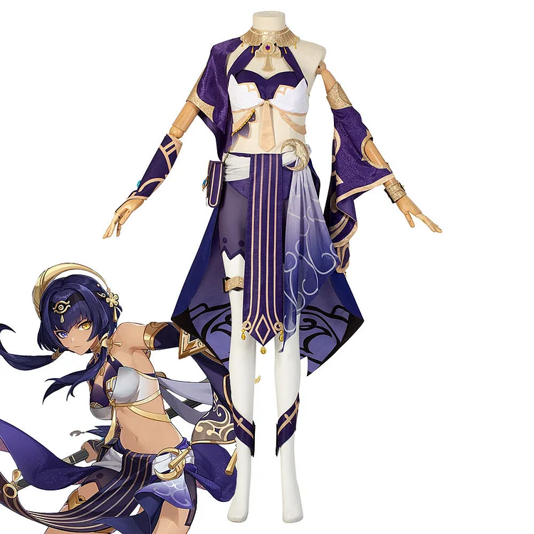 Genshin Impact Candace Cosplay Costume