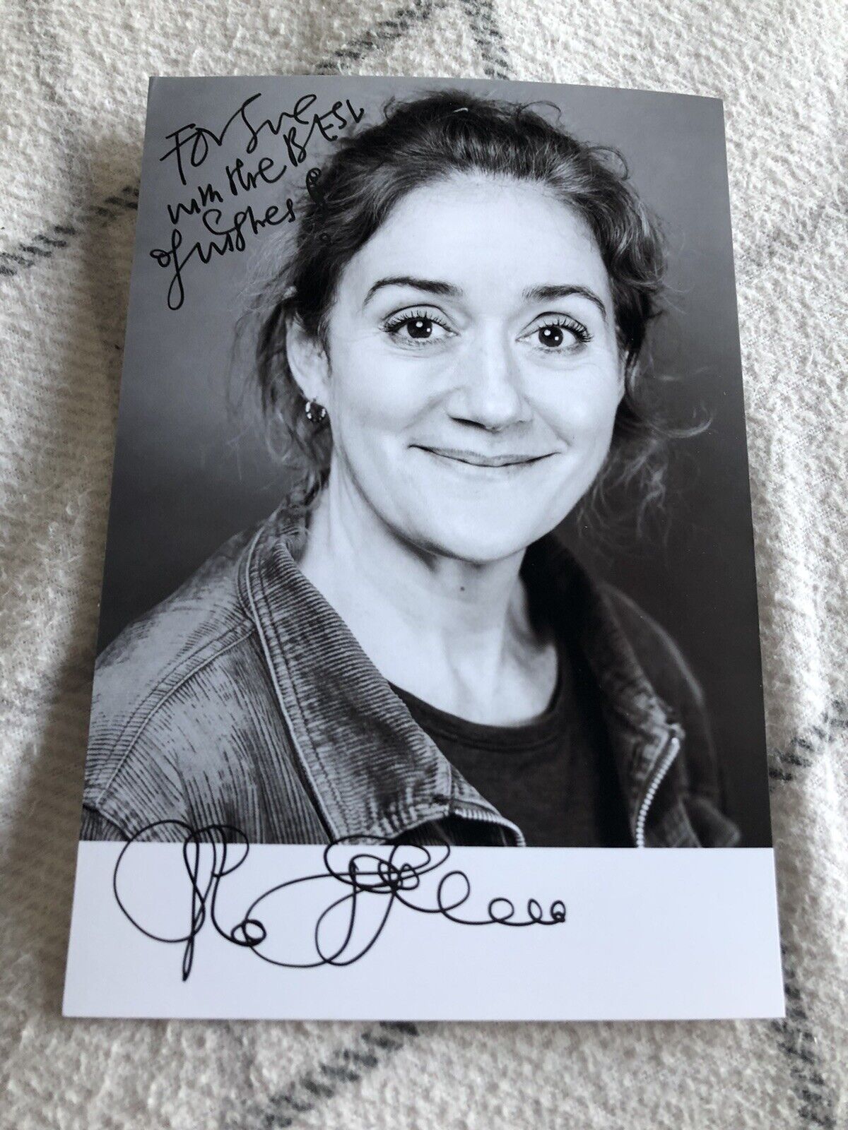 SOPHIE THOMPSON (EASTENDERS) SIGNED Photo Poster painting