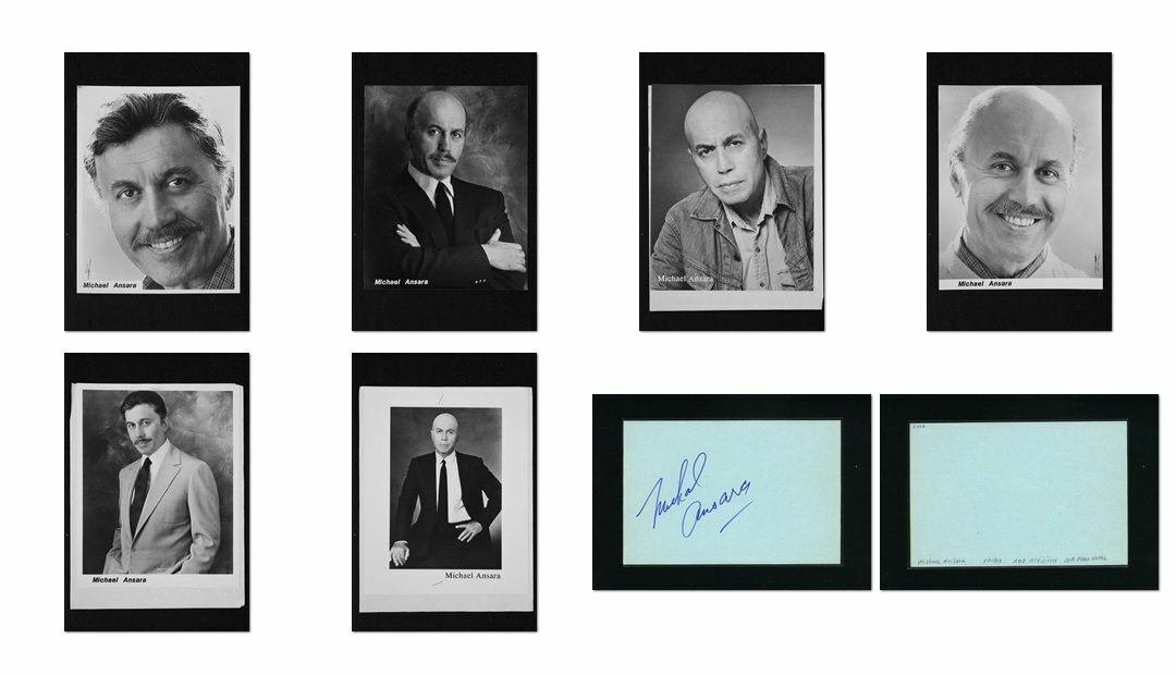 Michael Ansara - Signed Autograph and Headshot Photo Poster painting set - Batman & Mr. ze