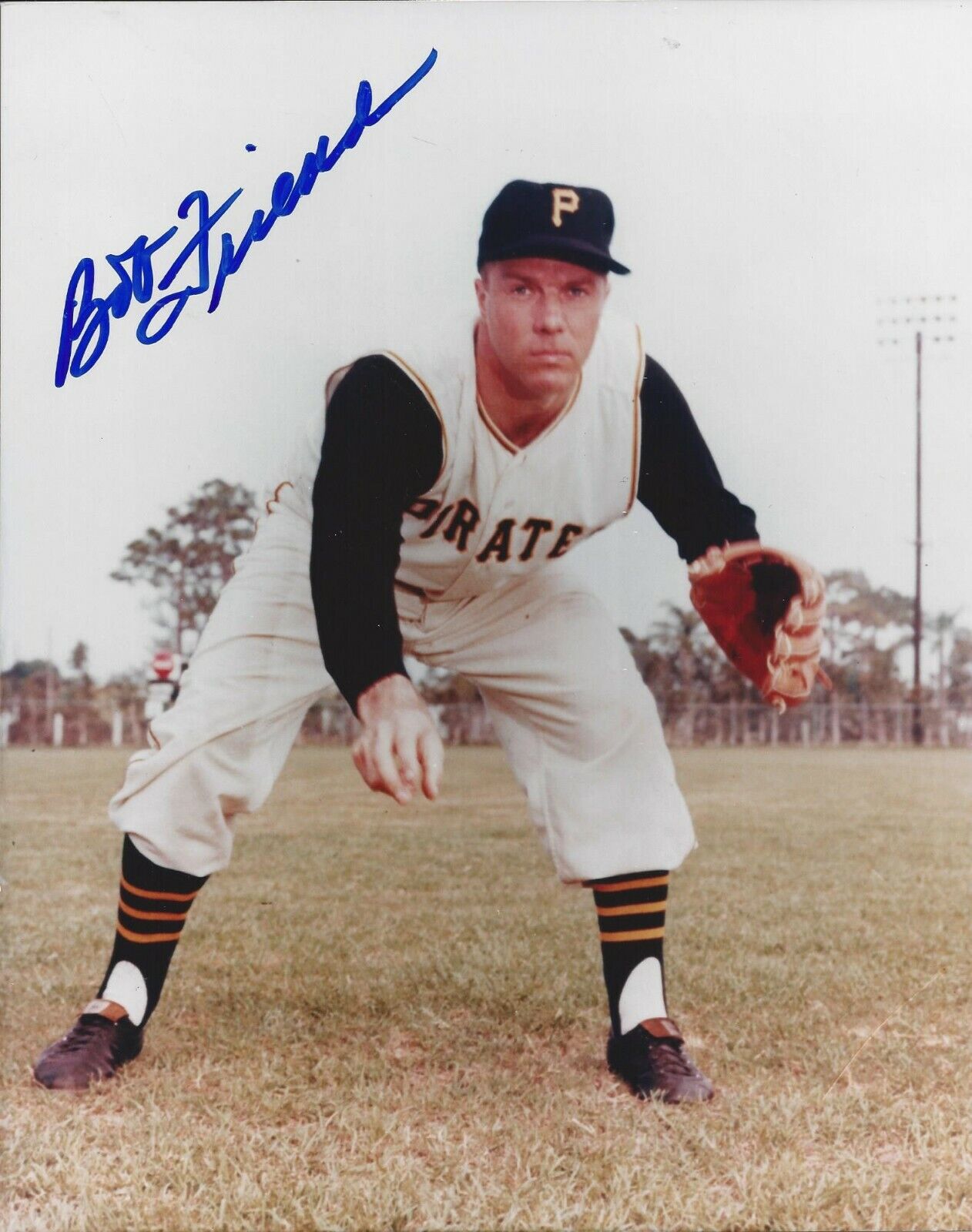 Bob Friend Autographed 8x10 Pittsburgh Pirates#S676