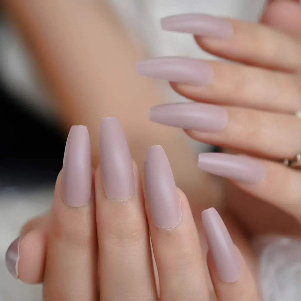 Detachable Fake Nails China-red Extra Long Coffin Press On Nail Art Gold Glitter Decoration Noble Nail Artificial Tips-Nail Inspo