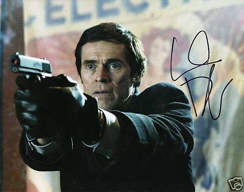 WILLEM DAFOE SPIDERMAN INSIDEMAN SIGNED 8X10 PIC *PROOF