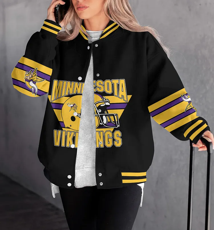 Minnesota Vikings Limited Edition Full-Snap Casual Jacket