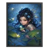 >SALE<Full Embroidery Eco-cotton Thread 11CT Print Butterfly Fairy Cross Stitch50x60cm