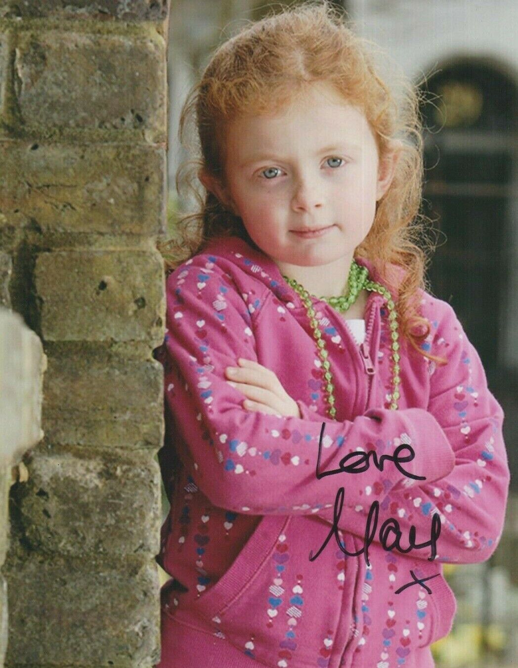 Maisie Smith **HAND SIGNED** 10x8 Photo Poster painting ~ Eastenders *AUTOGRAPHED*