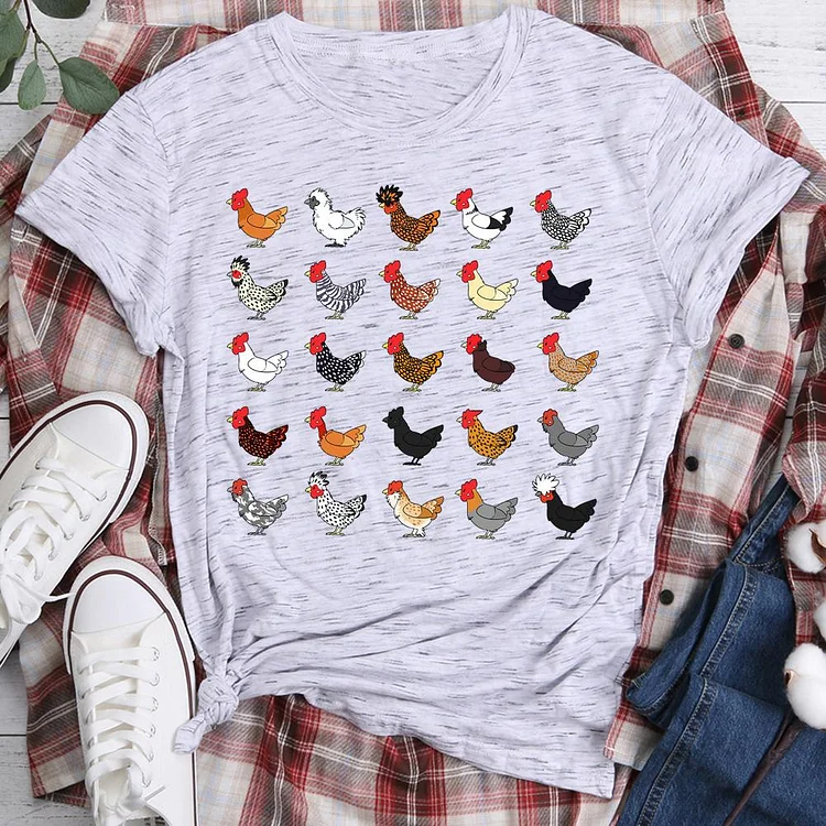 Chicken collector Essential Retro Tee  Tee -05167