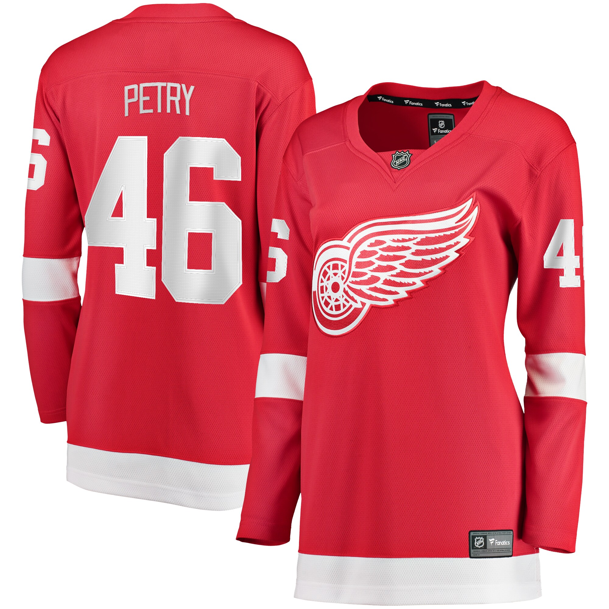 Jeff Petry Detroit Red Wings Fanatics Women&rsquo;s Home Breakaway   Jersey &ndash; Red mysite