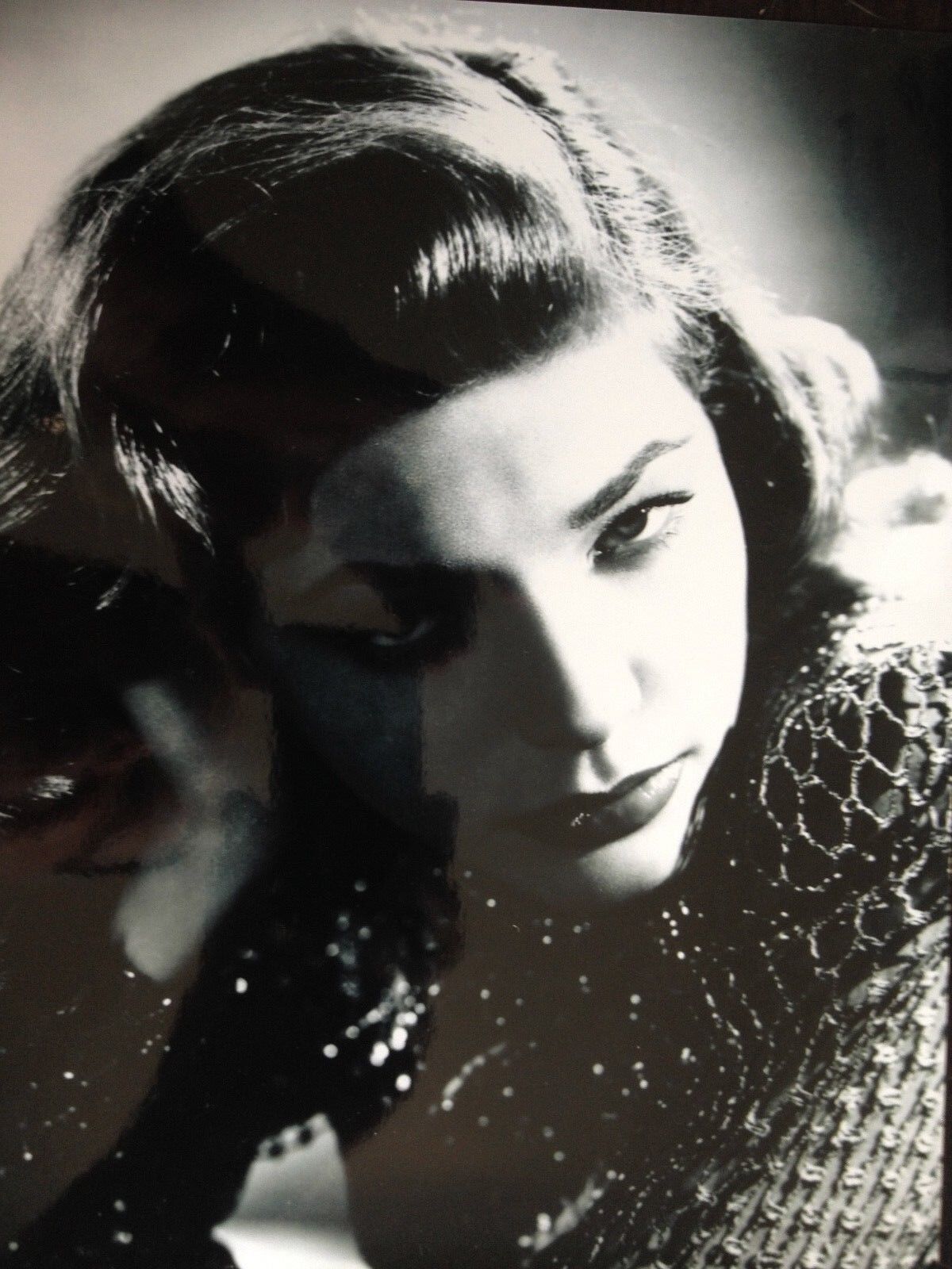 LAUREN BACALL ( 2 ) - LEGENDARY HOLLYWOOD ACTRESS - SUPERB UNSIGNED Photo Poster paintingGRAPH