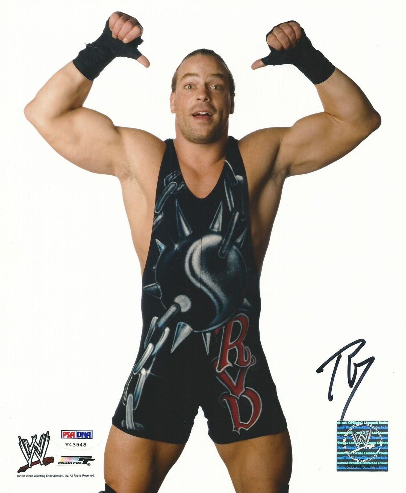 Rob Van Dam Signed WWE ECW TNA 8x10 Photo Poster painting Picture PSA/DNA COA Autograph Auto RVD