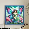 Colorful Butterfly Fairy-11CT Stamped Cross Stitch 50*50cm/19.69*19.69in tapestrymarket