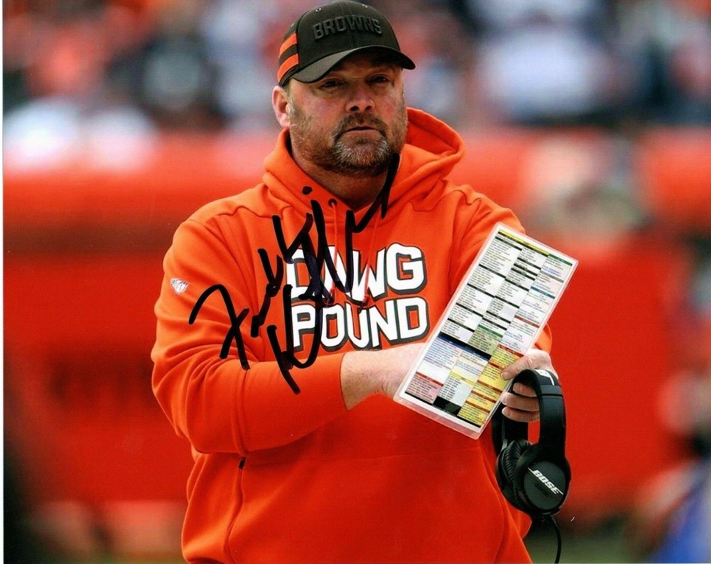 Freddie Kitchens Alabama Cleveland Brown signed autograph 8x10 football Photo Poster painting