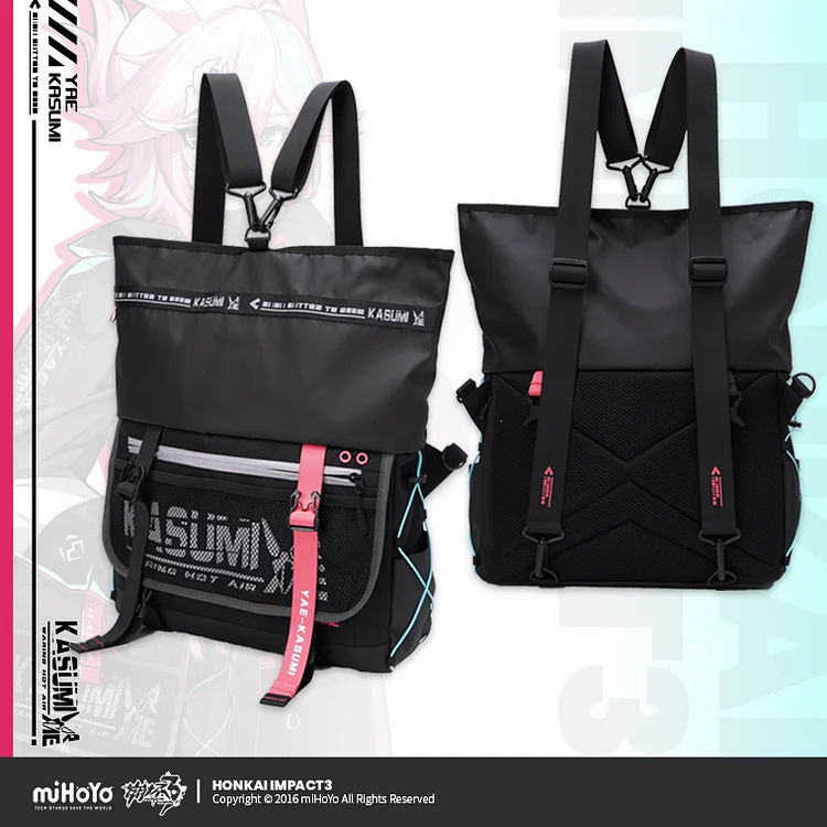 Yae Sakura Theme Crossbody Multi-purpose Bag [Original Honkai Official Merchandise]