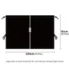 Car Isolation Curtain Protects Privacy Rear Curtain Vehicle Car Accessories (L)