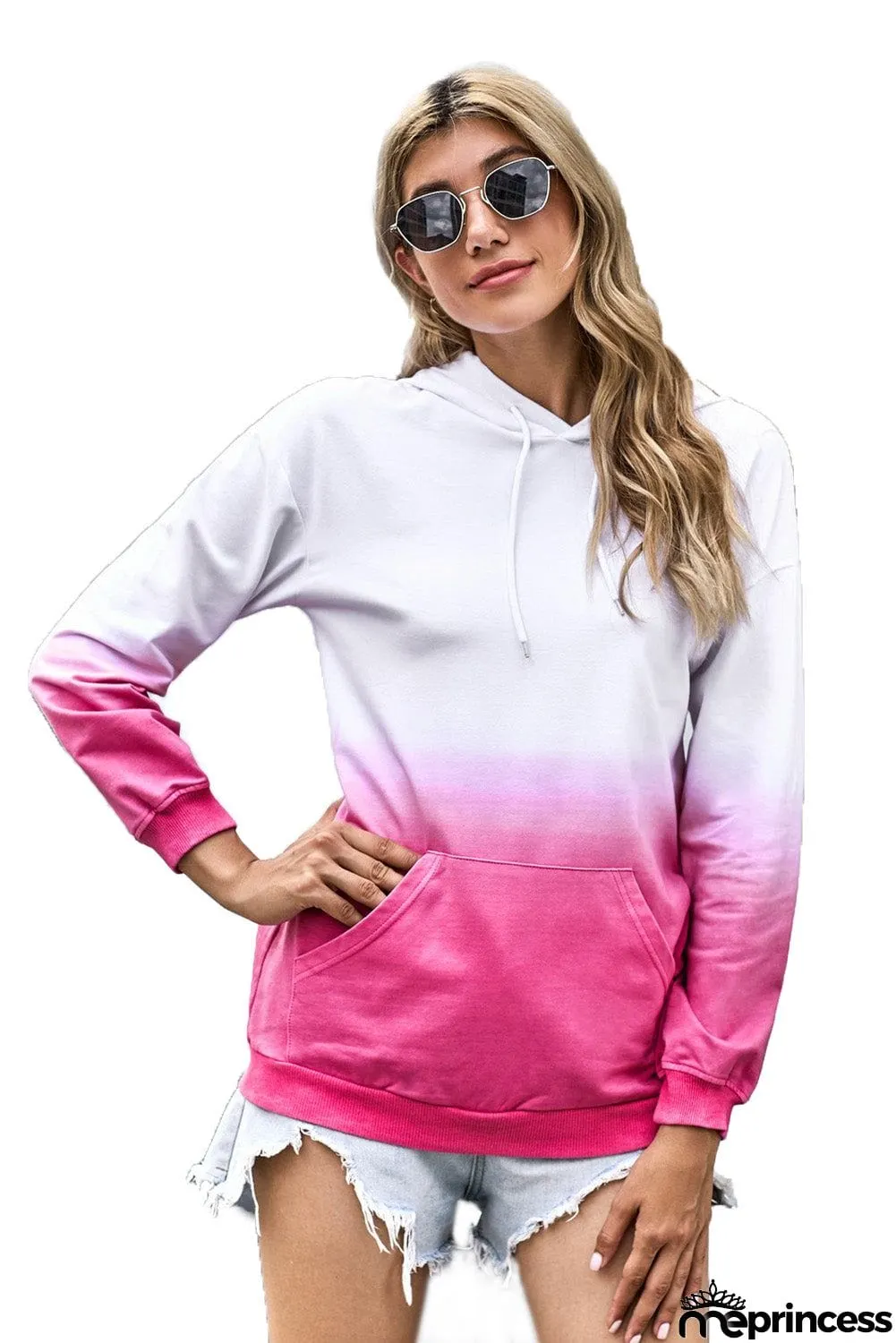 Gradient Long Sleeve Hoodie