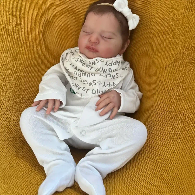  20" Lifelike Poseable Newborn Dolls Kids Play Gift Reborn Baby Doll Girl Bozisa - Reborndollsshop®-Reborndollsshop®
