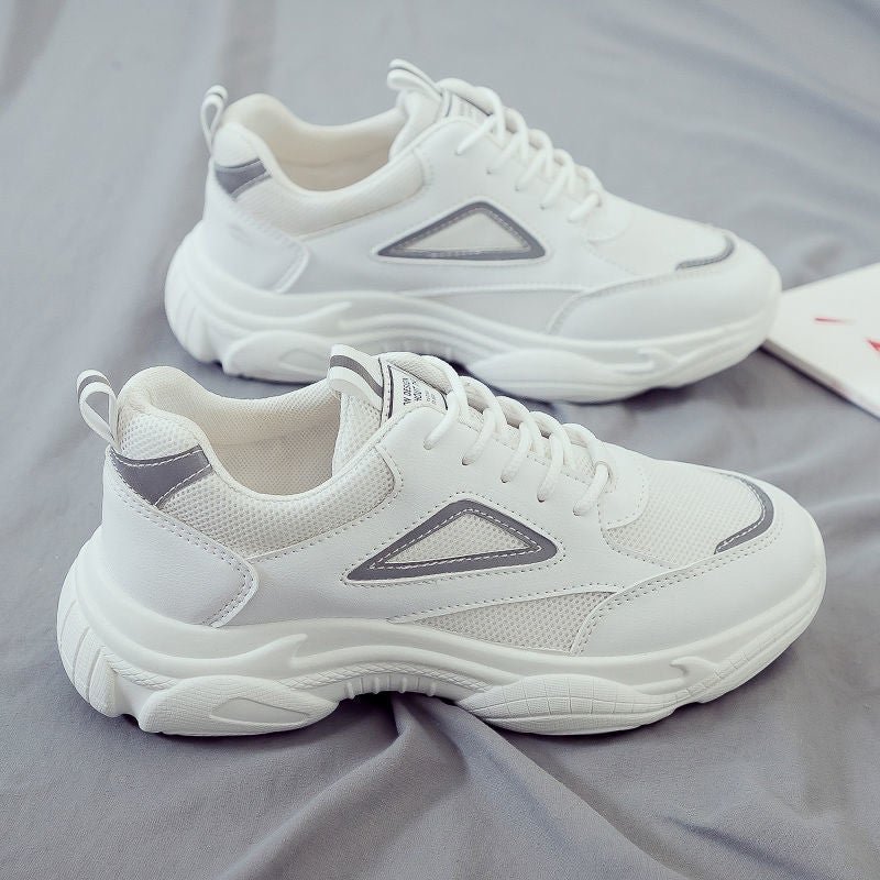 Korean version luminous ins small white shoes men casual all-match sports board shoes canvas tide shoes heighten men's shoes