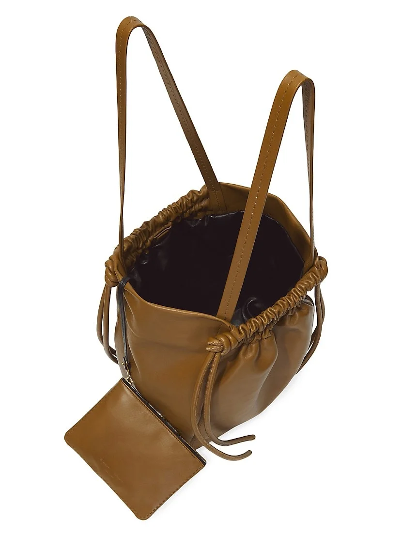 Proenza Schouler Drawstring Leather Tote