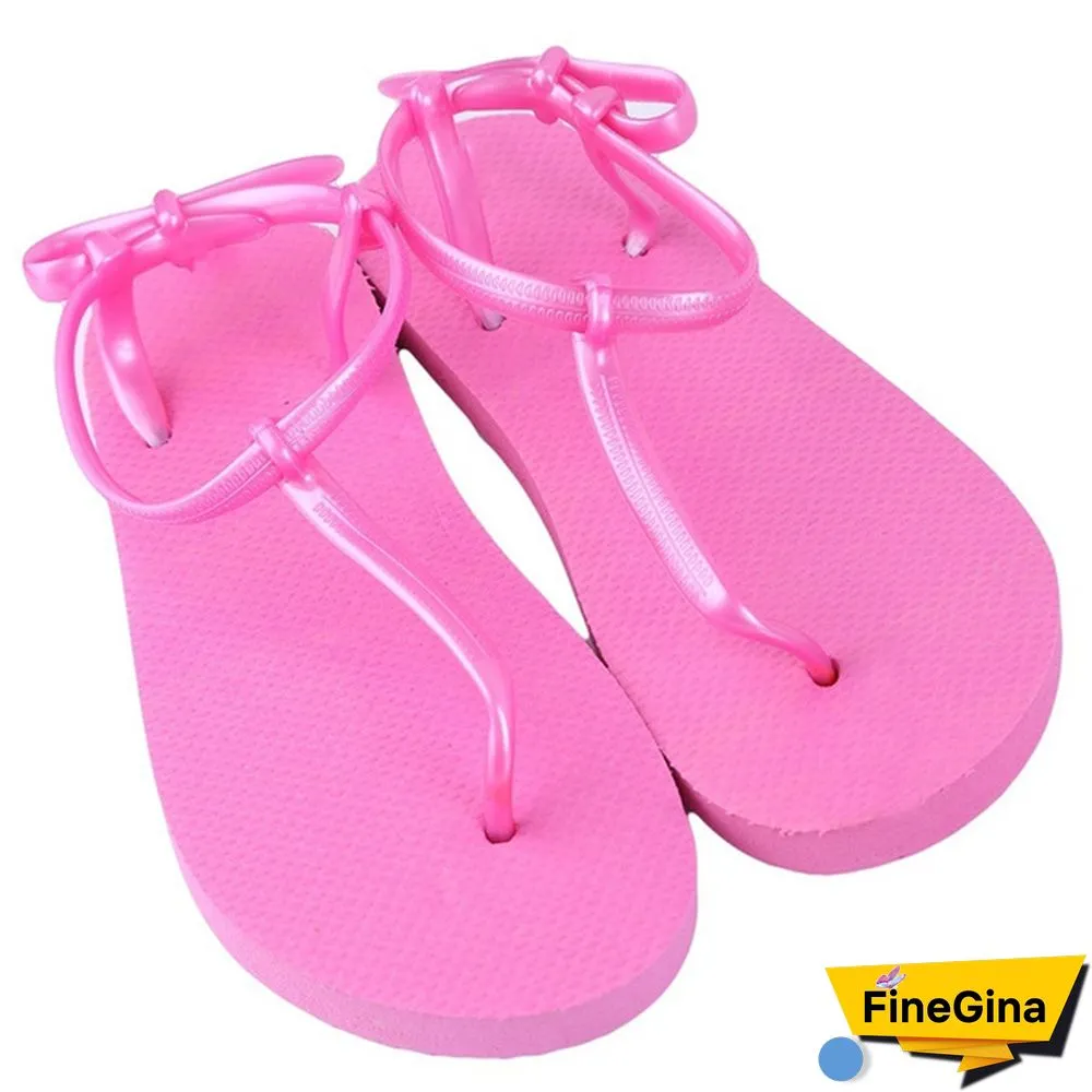 New Womens Flat Sandal T-strap Thong Flip Flops Shoe Summer Sandals Comfortable Non-Slip shoes