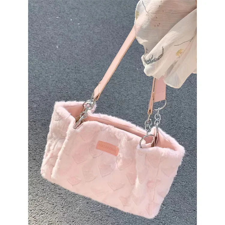 Pink Heart Bag Purse MK18506