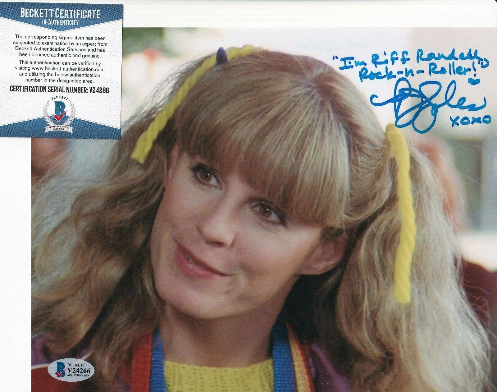 P.J. SOLES signed (HALLOWEEN) Movie autograph 8X10 Photo Poster painting BECKETT BAS V24266