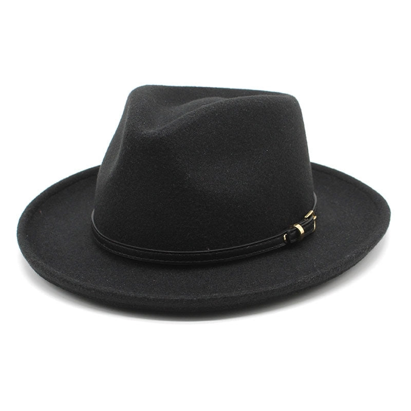 New Fedora Gentleman Hat Top Hat Men And Women Jazz Hat Thickened Dragon And Phoenix Nixi Outfit Matching Hat Felt Hat