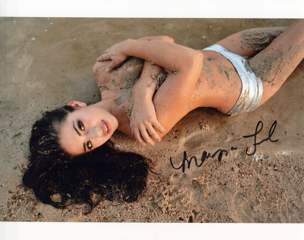 Mayra Leal glamour shot autographed Photo Poster painting signed 8x10 #1