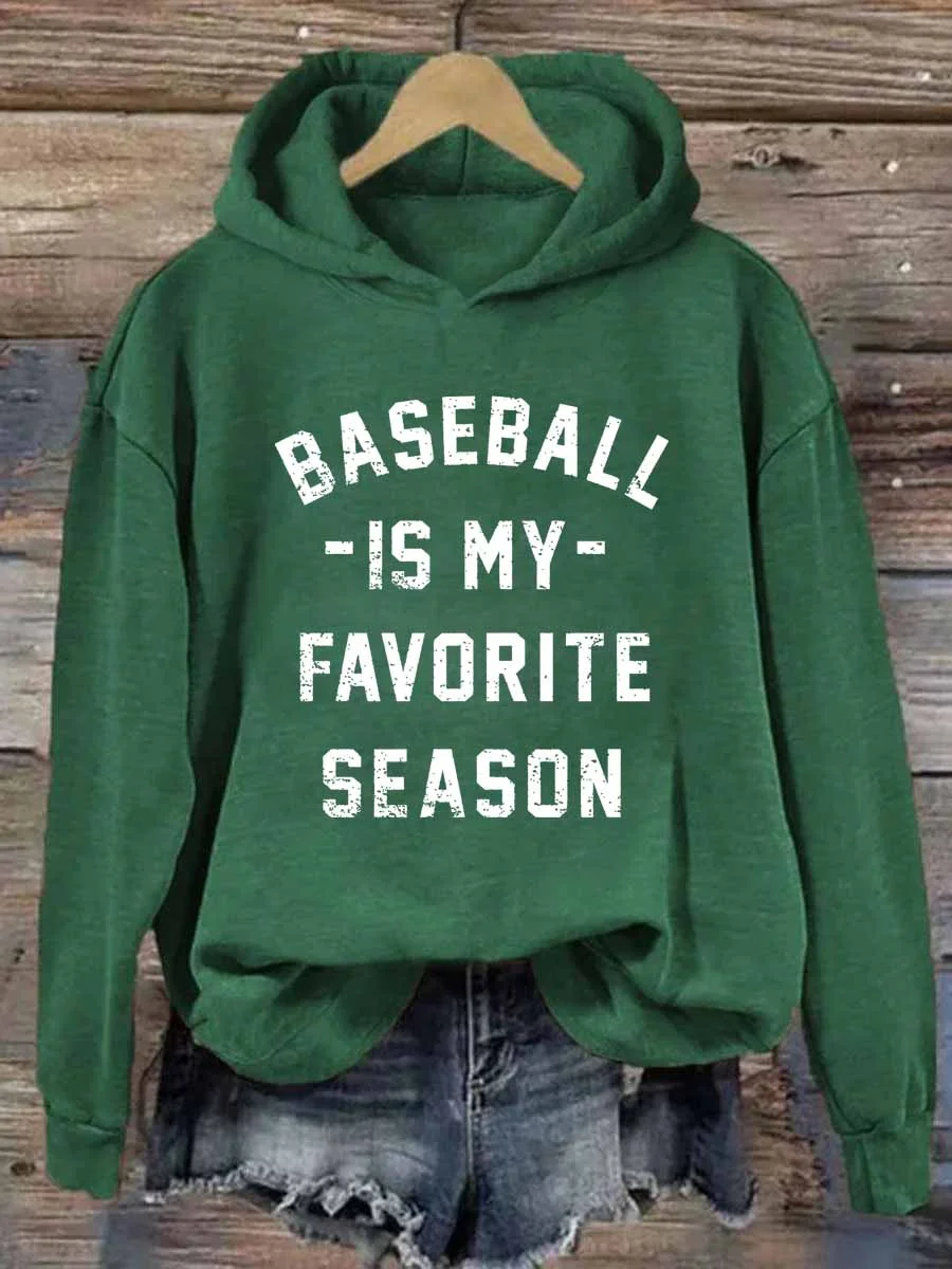 Baseball is my Favorite Season Hoodie