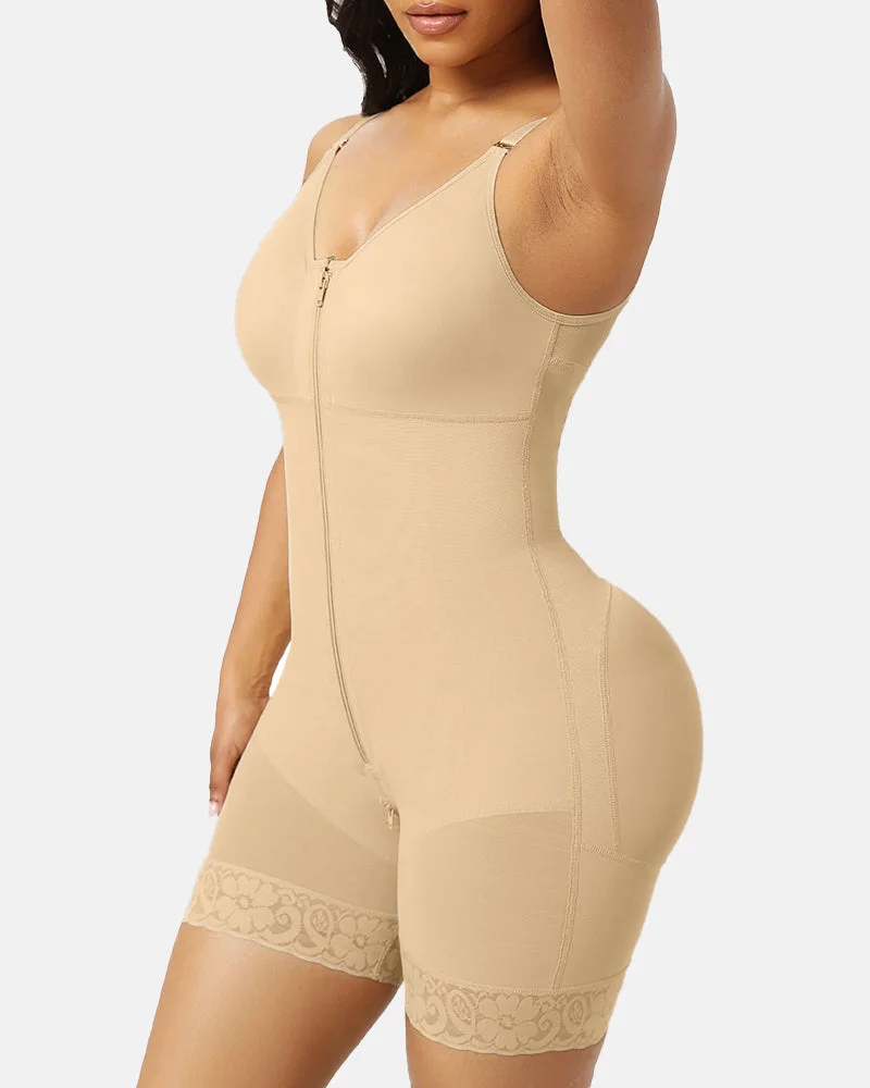 🔥🔥 Extra Plus Size Shaper Bodysuit Tummy Control Shapewear With Bra