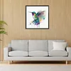 Colorful Bird-Paint By Numbers Acrylic Painting 40*40CM