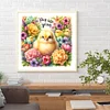 Diamond Painting-DIY Full Round Drill Easter Chick Bunny
