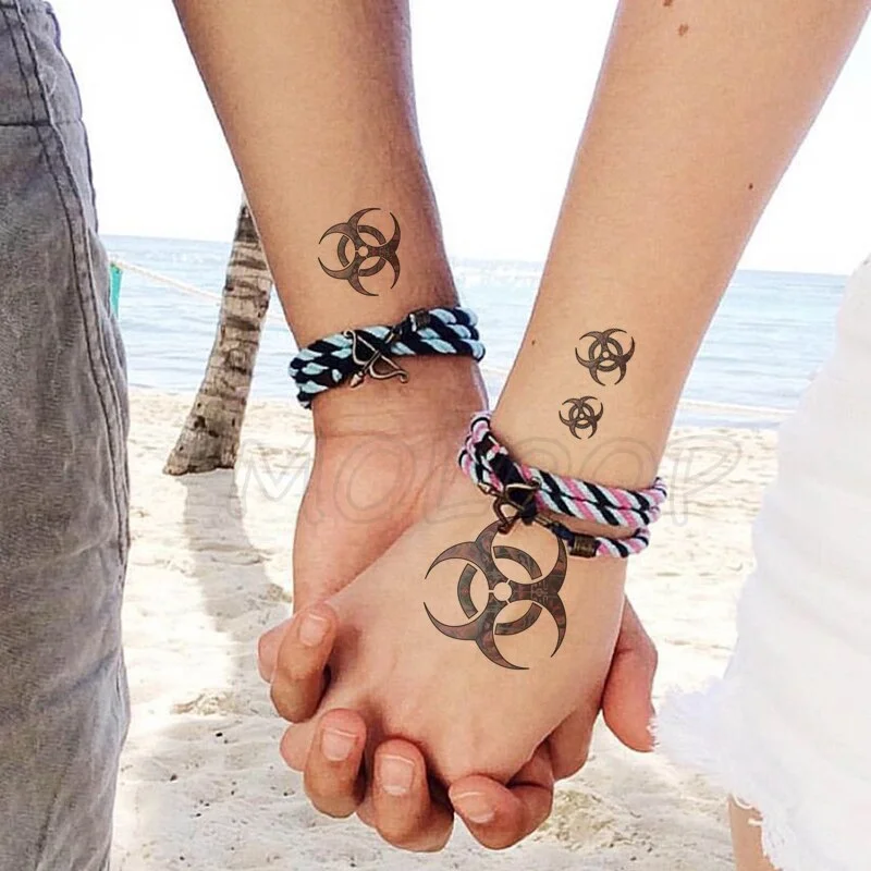 Water Transfer Tattoo Skull Cyclops Pirate Tattoo Body Art Waterproof Temporary Fake Flash Tattoo for Man Woman Kid 10.5*6cm