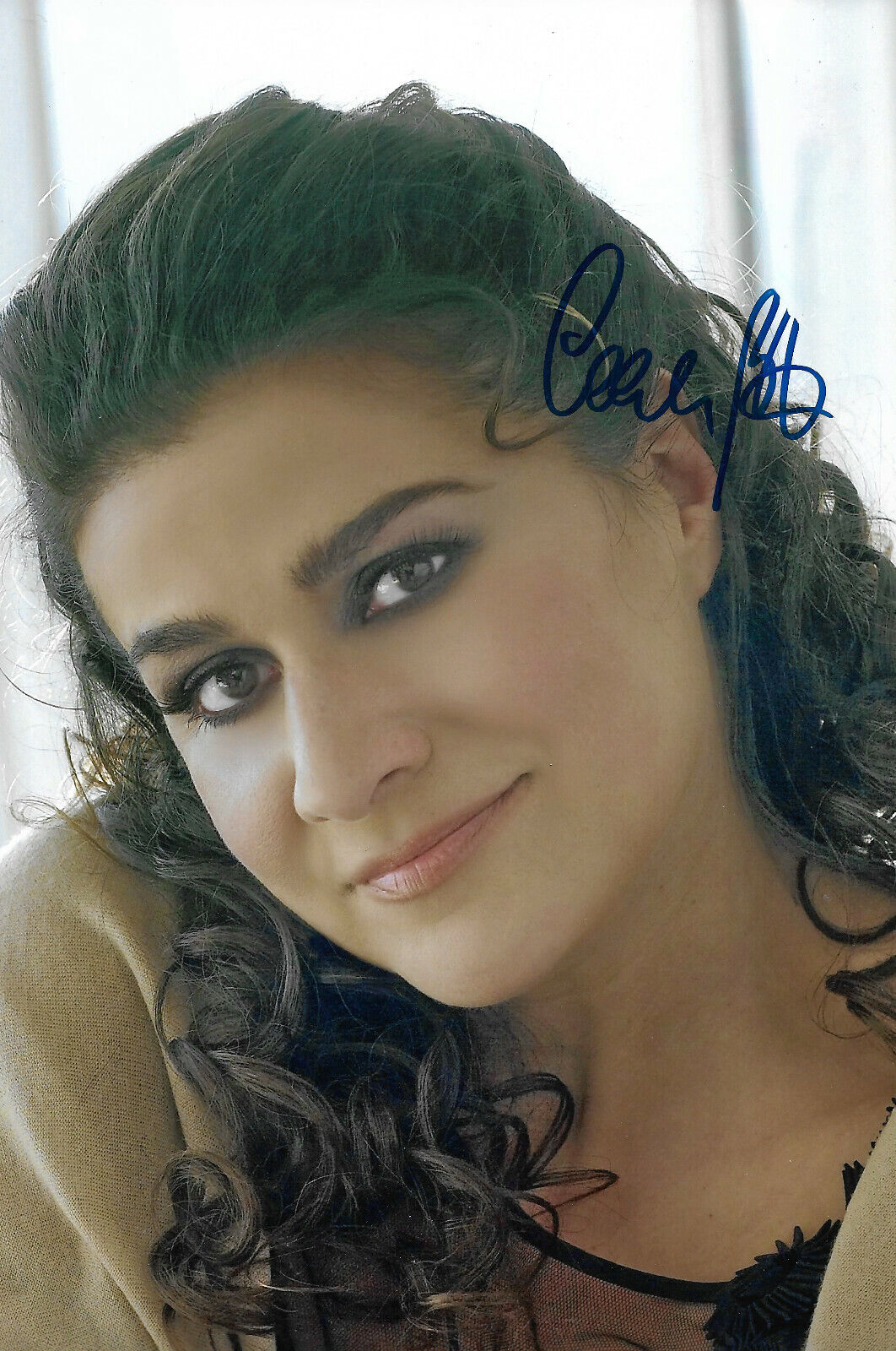 Cecilia Bartoli Opera signed 8x12 inch Photo Poster painting autograph