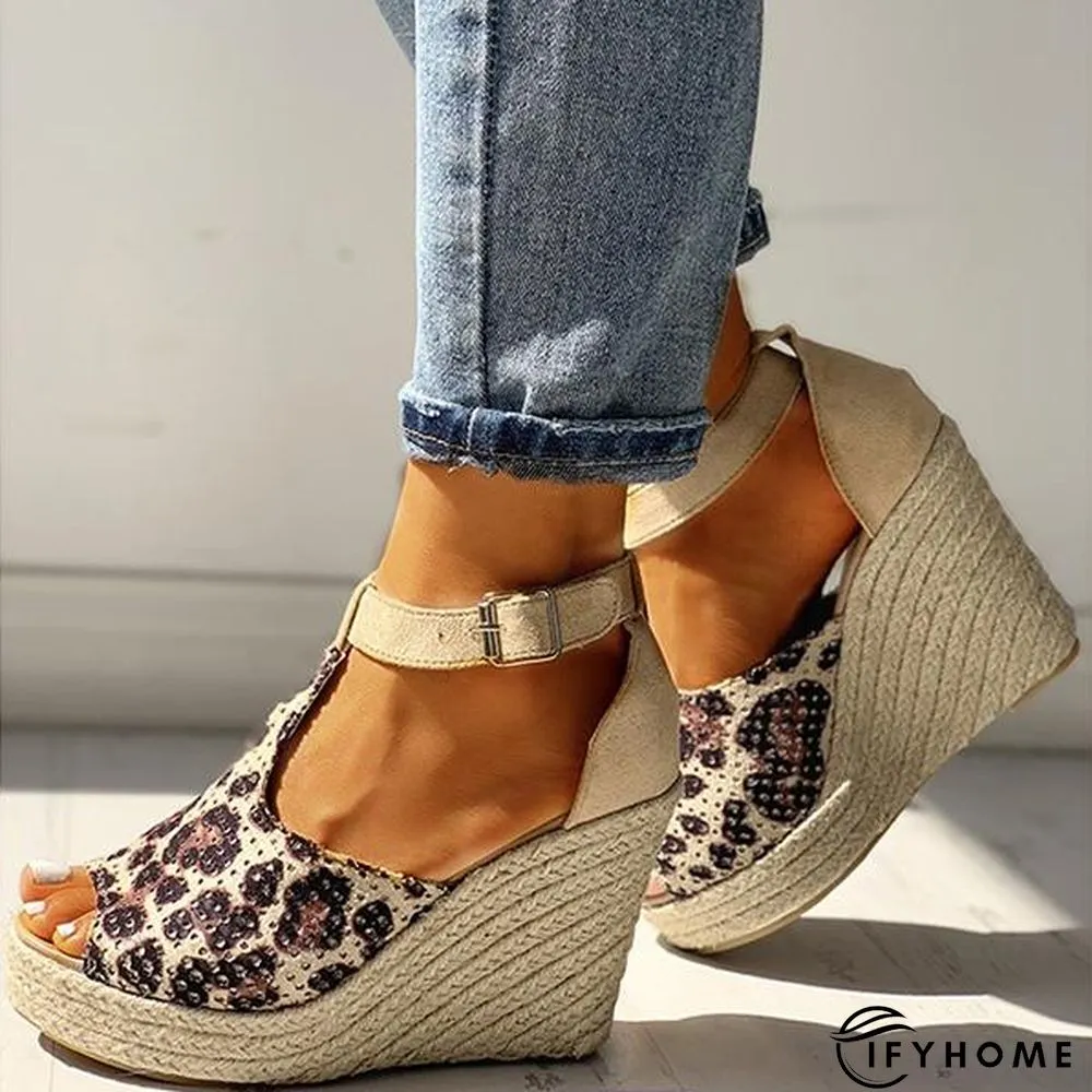 Women Summer Fish Mouth Wedge Sandals | IFYHOME