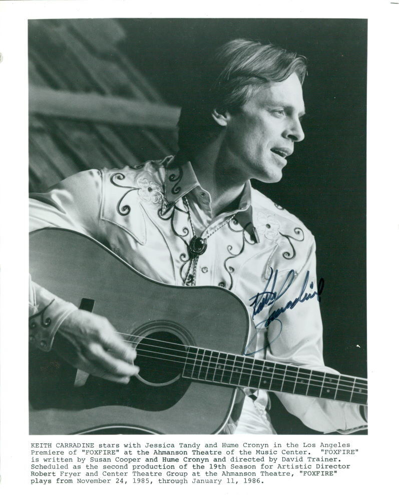 Keith Carradine (Vintage) signed Photo Poster painting COA