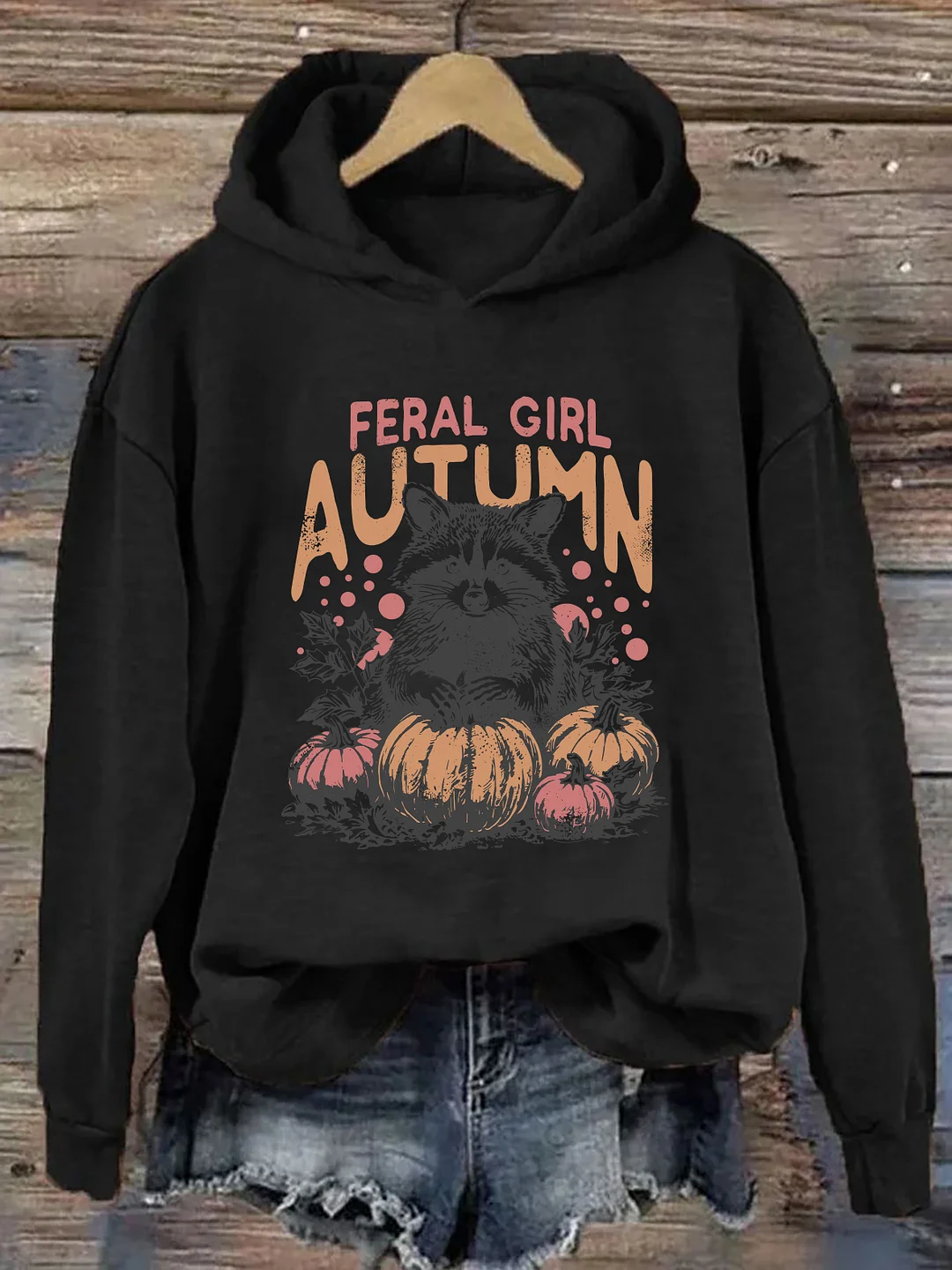Feral Girl Autumn Hoodie