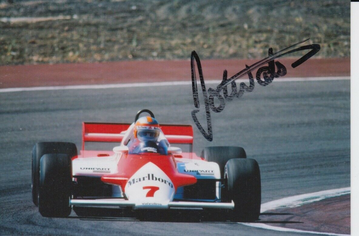 JOHN WATSON HAND SIGNED 6X4 Photo Poster painting F1 MCLAREN AUTOGRAPH FORMULA 1