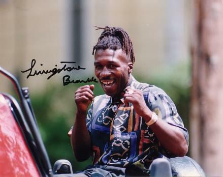 Livingstone Bramble Boxing SIGNED AUTOGRAPHED 10 X 8