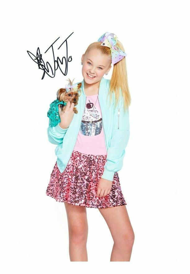 JOJO SIWA AUTOGRAPH SIGNED PP Photo Poster painting POSTER