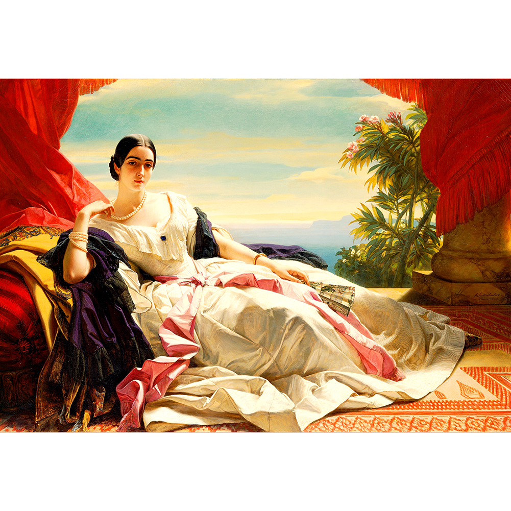 

Resting Lady - 1000 Pieces Jigsaw Puzzle, 501 Original