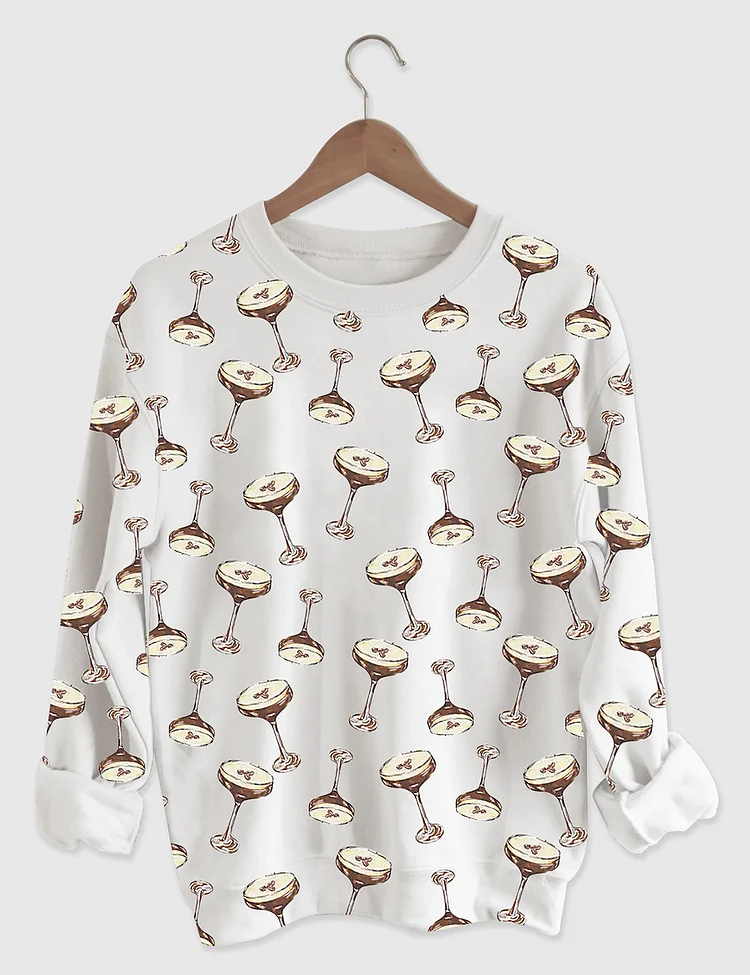 Women's Espresso Martini Long Sleeve Shirt