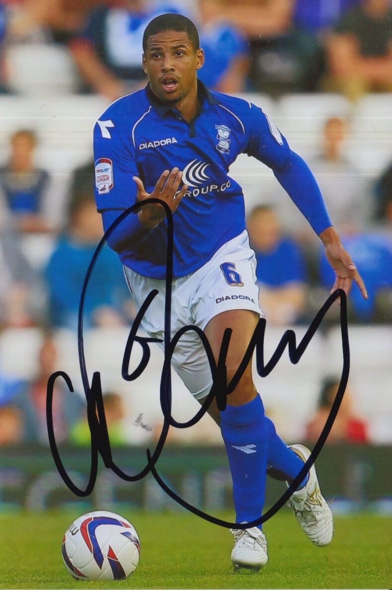 BIRMINGHAM CITY HAND SIGNED CURTIS DAVIES 6X4 Photo Poster painting 2.