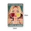Red Wine - Metal Tin Signs(12*16Inch) - Bar