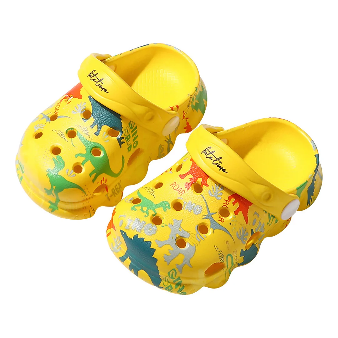 Letclo™ 2021 Summer Colorful Fashion Children Garden Boys&Girls Beach Lightweight Breathable Slip Kids Shoes letclo Letclo