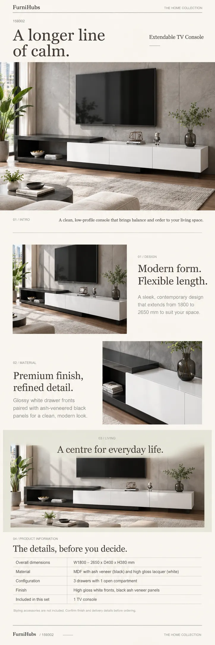 TV Console 159302