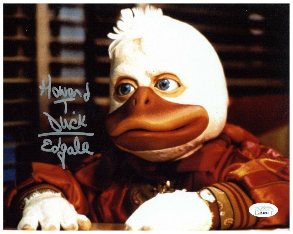 Ed Gale Autograph 8x10 Photo Poster painting - Howard the Duck 