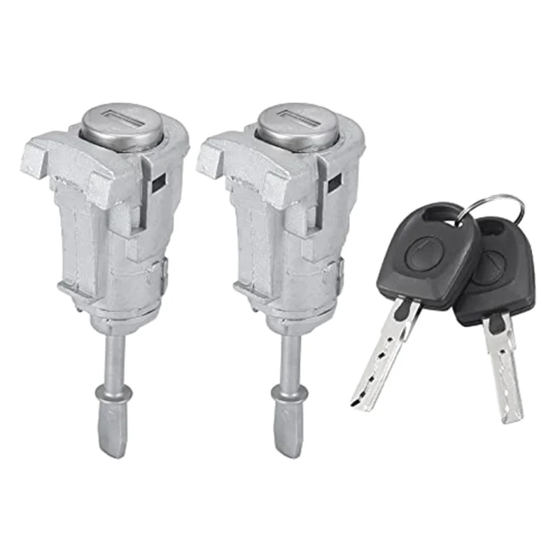 Car Door Lock Cylinders with Black Keys 604837167 Auto Lock Core