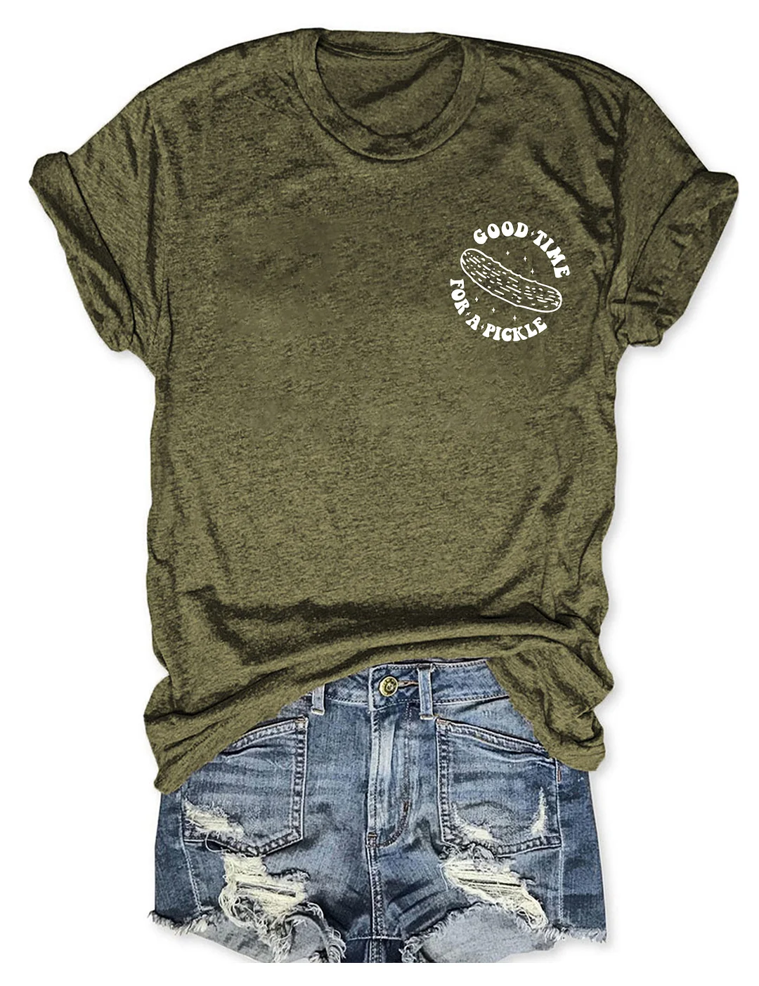 Good Time For A Pickle T-shirt