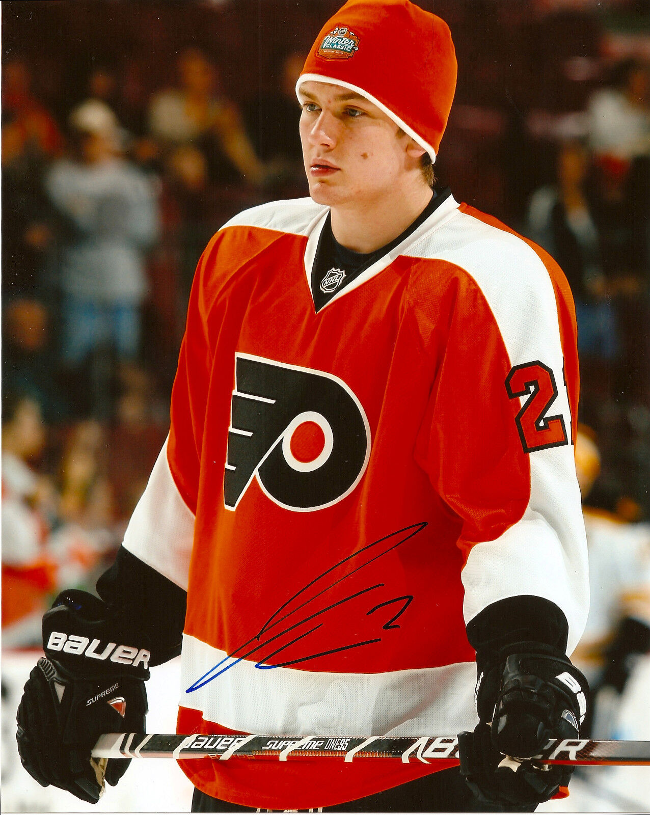 Philadelphia Flyers James Van Riemsdyk Autographed Signed 8x10 Photo Poster painting COA