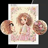 Diamond Painting-DIY Special Shaped Drill Pearl Painting Reading Girl(30x40cm)