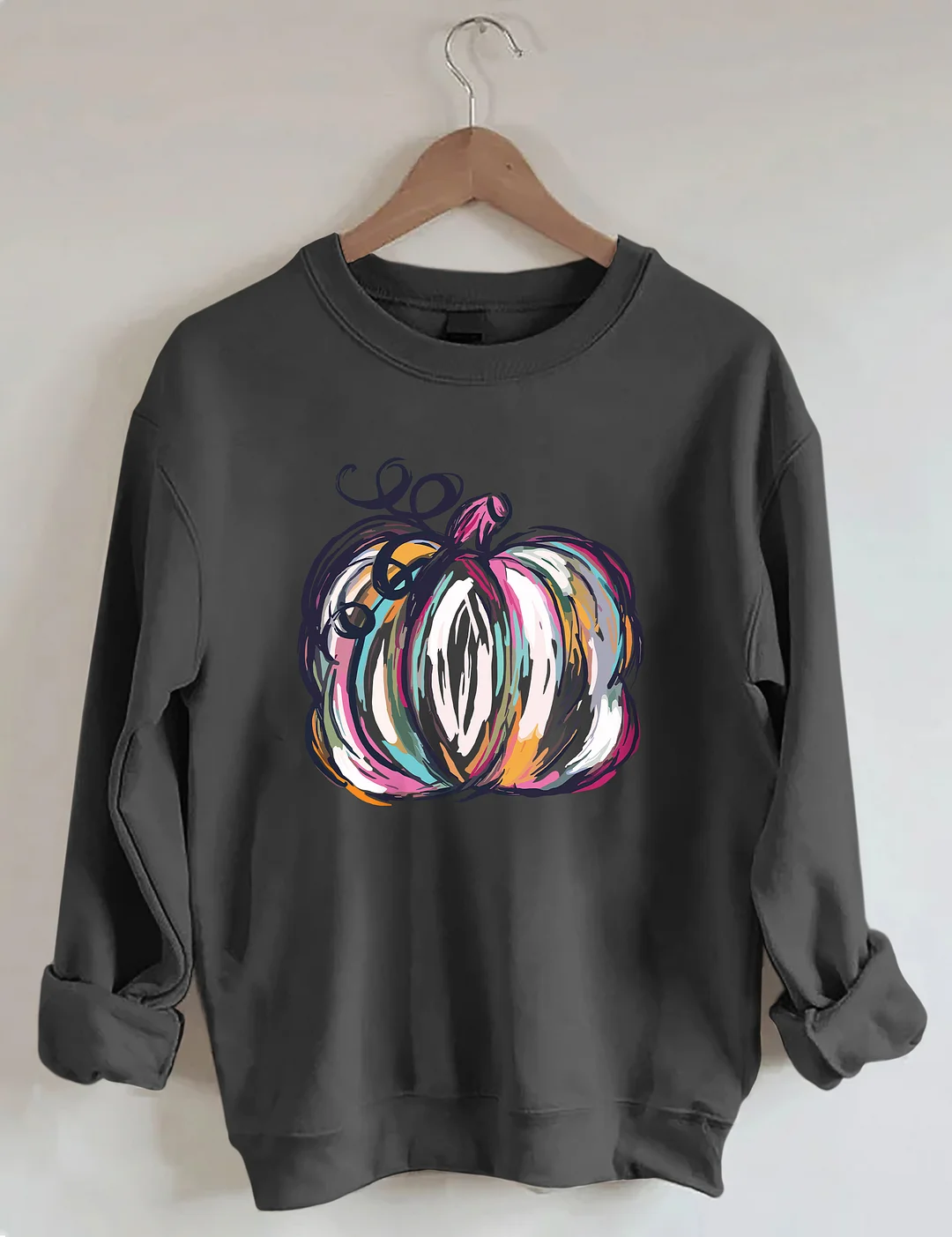 Watercolor Pumpkin Sweatshirt